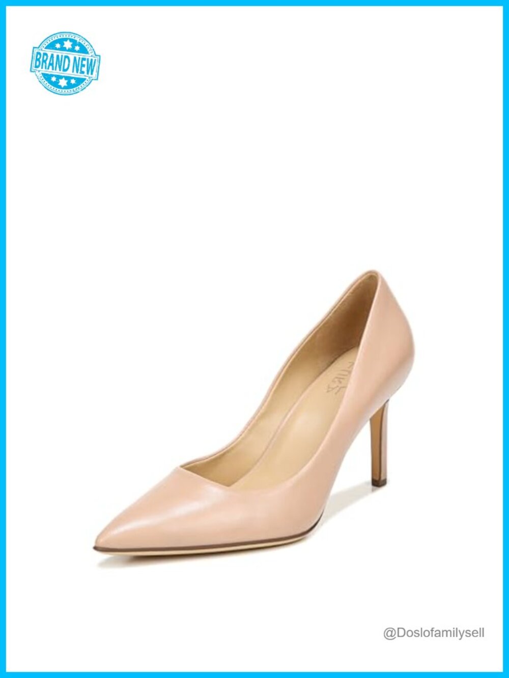 Naturalizer Anna Pump Pointed Toe Stiletto Heel Comfort